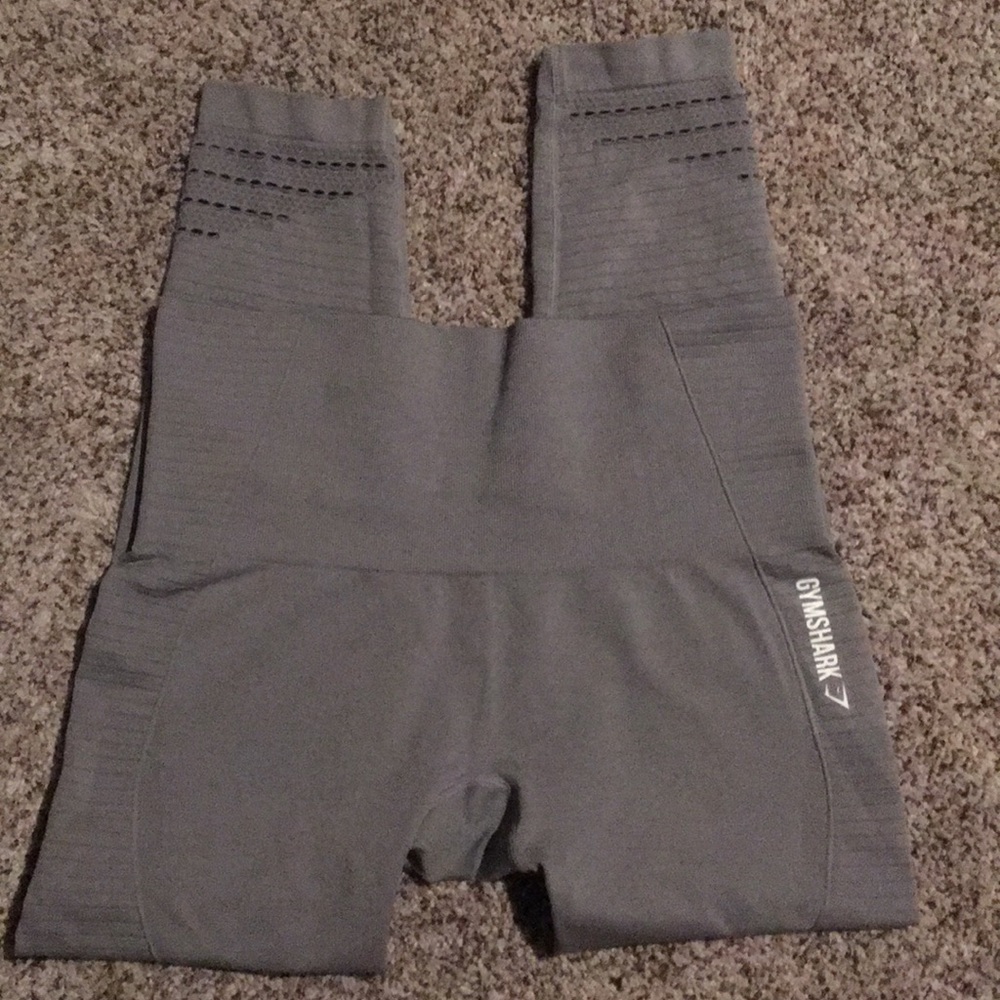 Gray Gymshark Seamless Leggings